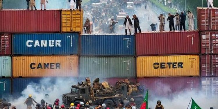 Pakistan seals off capital, blocks cellphones ahead of protest by jailed ex-PM Imran's party