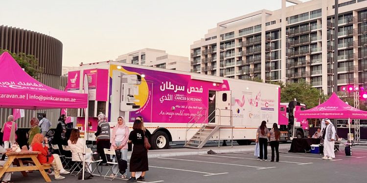 Over 1,600 attend Pink Caravan community event in Sharjah's Aljada area