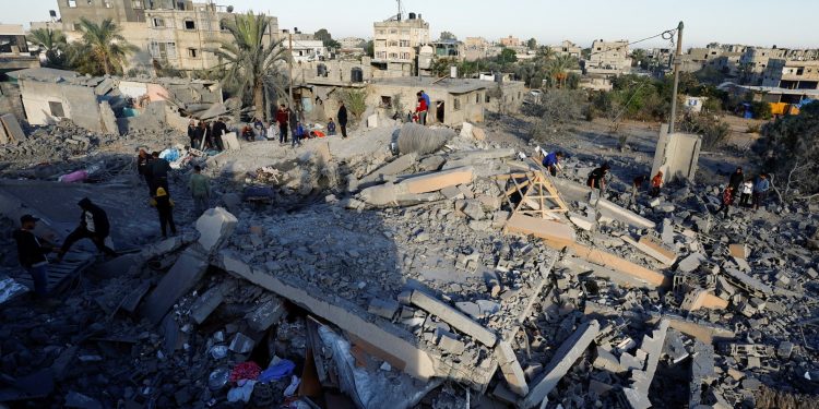 At least 38 killed in Israeli strikes on Gaza’s Khan Younis