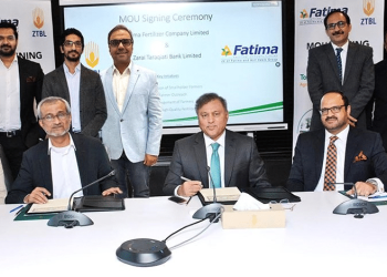 Fatima Fertilizer Company Limited and ZTBL (Zarai Taraqiati Bank Limited) Sign Industry-First MOU to Enhance Financial Access for Smallholder Farmers