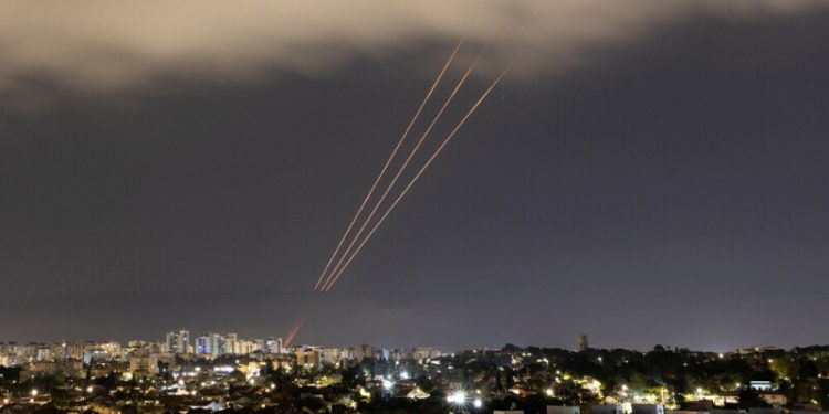 Iran launches salvo of ballistic missiles at Israel