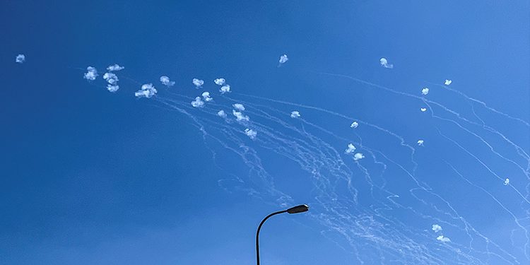 Israel says missiles launched from Iran; residents flee for shelters