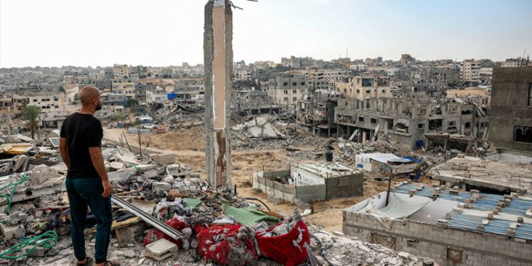 Israel steps up Gaza bombing on war’s first anniversary, civilians desperate for return to calm
