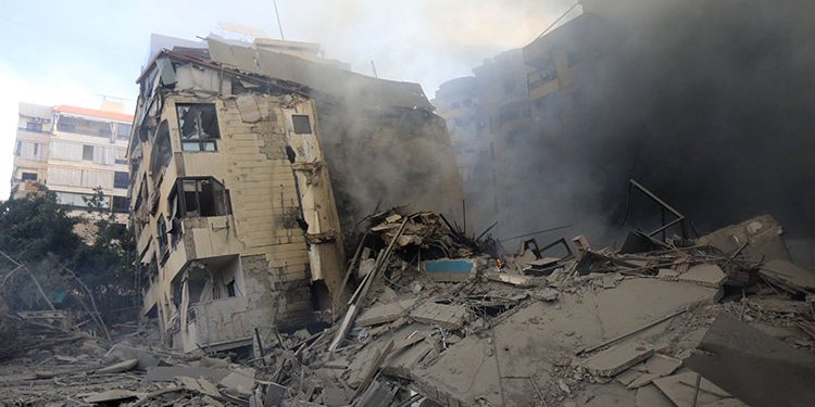 Israel strikes heart of Beirut, killing at least six