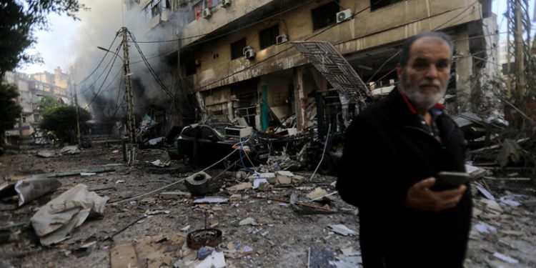 Israeli strikes batter Beirut in heaviest bombardment so far, witnesses say