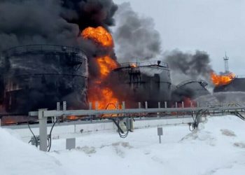 Overnight fires put out at two Russian fuel depots, say regional officials