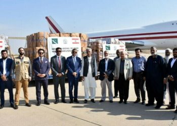 Pakistan sends aid consignment to Gaza, Lebanon