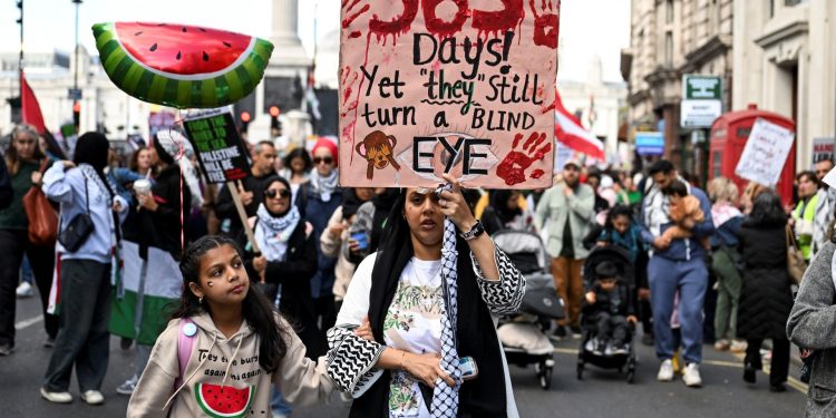 Pro-Palestine rallies held globally to mark a year of Israel’s war on Gaza