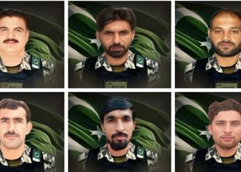 Six Pakistani soldiers killed in exchange of fire with terrorists