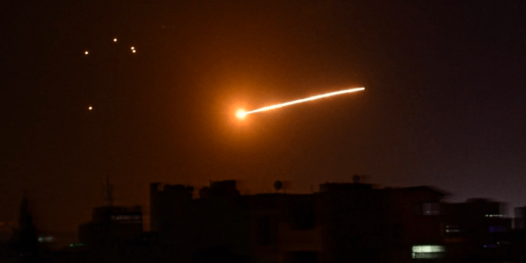 Syria air defence intercepts ‘hostile targets’: state media
