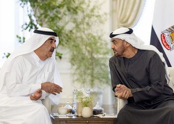 UAE President and Ruler of UAQ discuss matters concerning the nation and its citizens