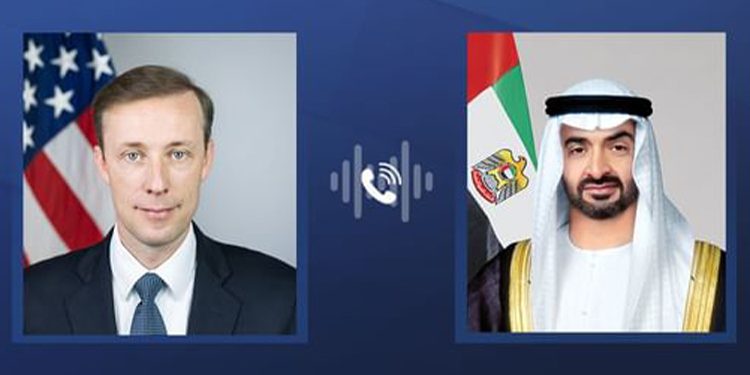 UAE President discusses bilateral relations, regional issues with US National Security Advisor in phone call