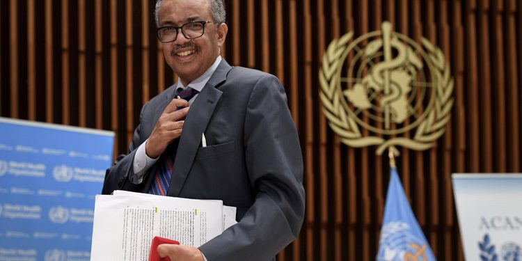 WHO chief thanks UAE President for his continuous support to Lebanon