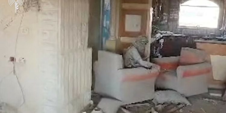 Yahya Sinwar threw stick at drone just before death, according to Israel video