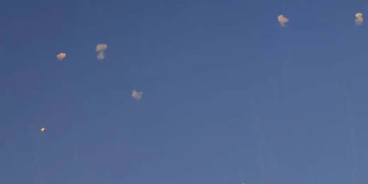 Around 100 projectiles fired from Lebanon into Israel: army