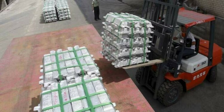 China’s Oct aluminium imports fall 8.7% y/y, customs data shows