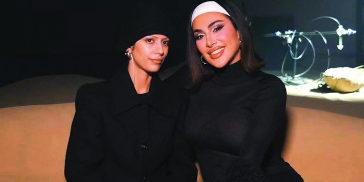 the two embraced each other in a reel shared on huda s ig handle photo instagram