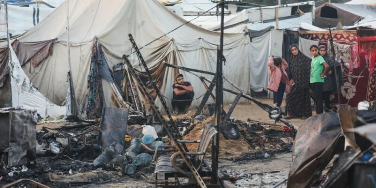 Israeli strikes kill 20 Palestinians in Gaza, some in attacks on tents, say medics