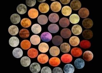 Photographer Spends 10 Year Capturing 48 Colors of the Moon