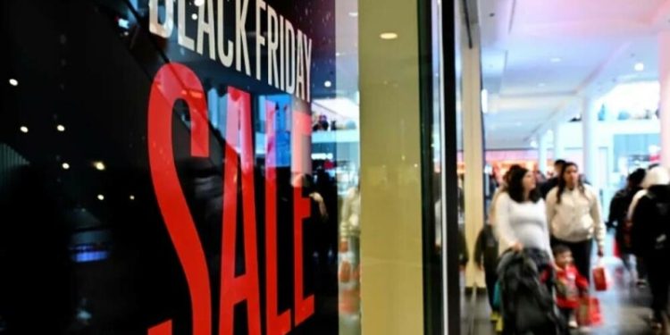 US ‘Black Friday’ online spending put at record $10.8bn