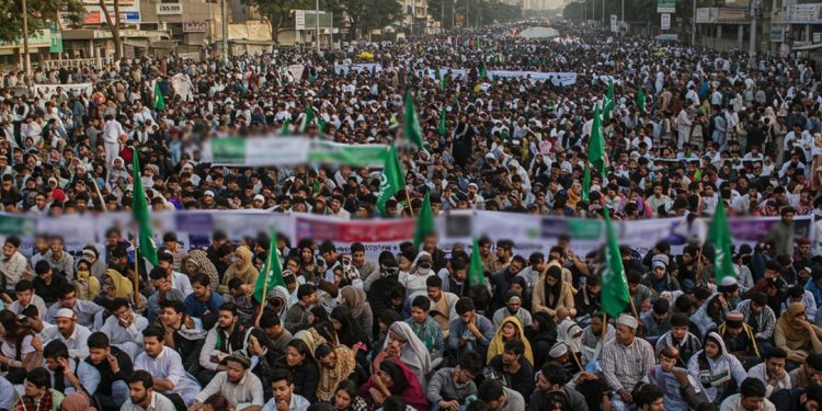 ASWJ announces sit-ins at 60 locations in Karachi