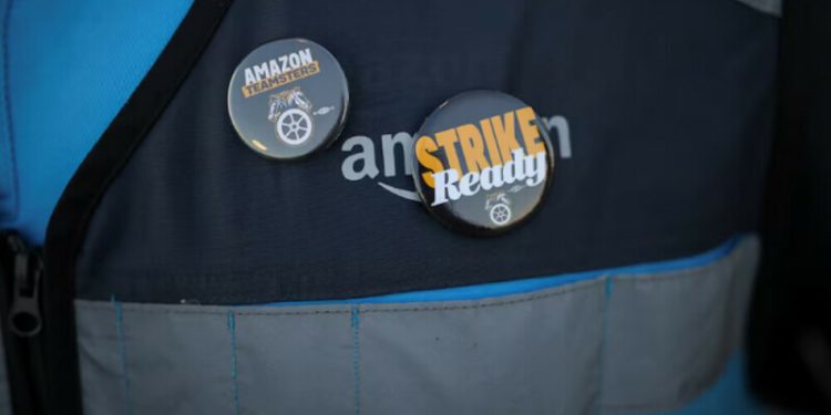 Amazon workers strike at seven US facilities ahead of Christmas rush