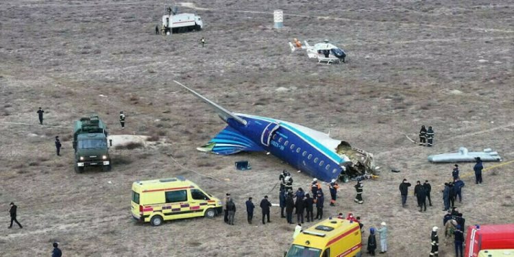 Azerbaijan accuses Russia of trying to hide causes of plane crash