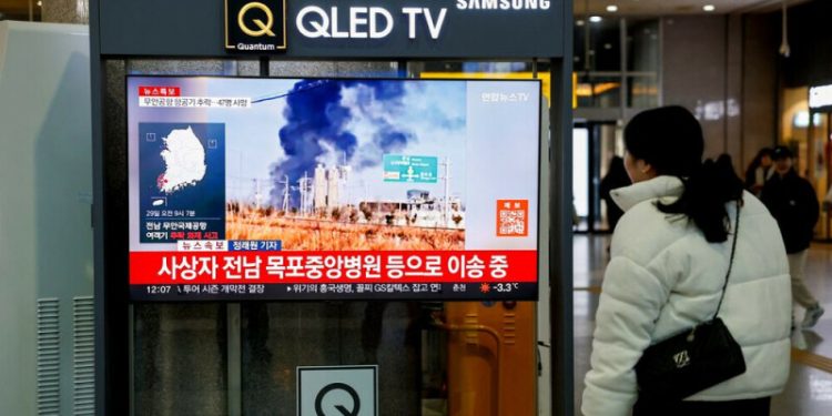 Fiery crash kills at least 167 in worst airline disaster in South Korea