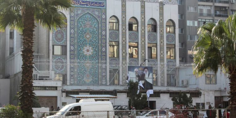 Iranian embassy stormed in Damascus