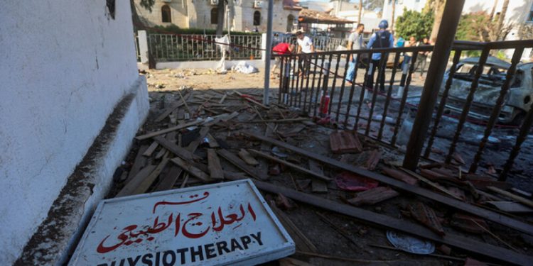 Israeli forces storm into Gaza hospital, expel some staff, displaced people, its director says