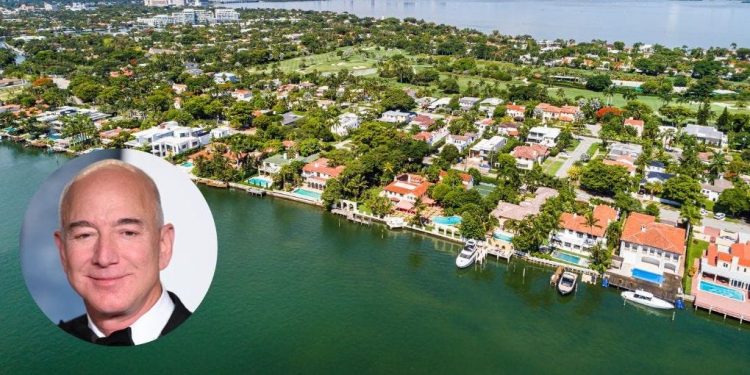 Jeff Bezos' Miami neighbor bought an empty lot for $27.5 million. Now, they're asking $200 million — and it's still vacant.