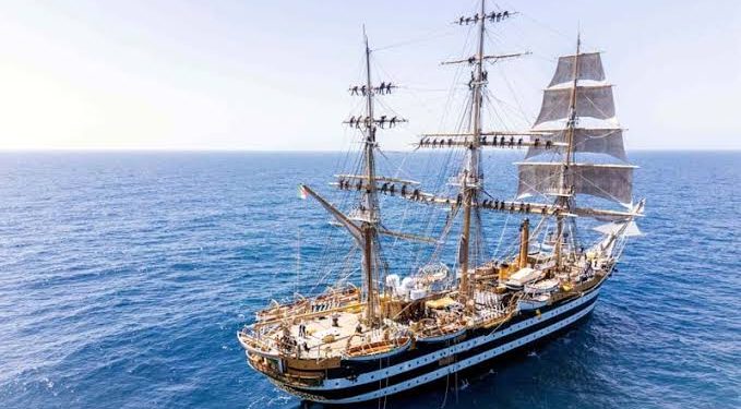 One of the World’s Most Beautiful Ship Arrives at Karachi Port