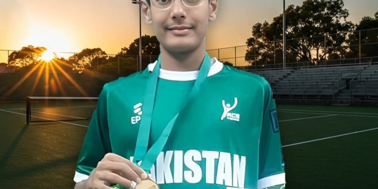 Pakistan’s Hassan Usmani Wins Doubles Title at ATP U14 Asian Tennis Tournament