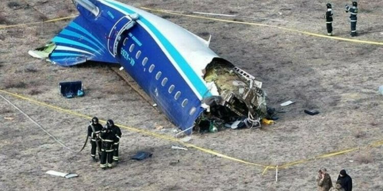 Plane flight records of Kazakhstan crash headed to Brazil