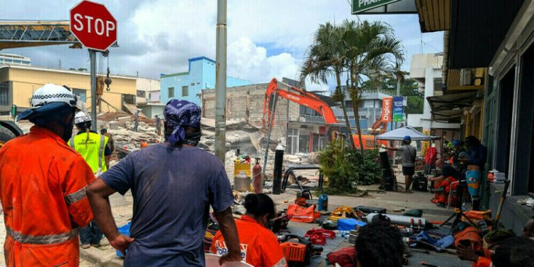 Rescuers extend search for Vanuatu quake survivors
