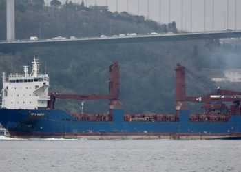 Russian cargo ship sank in Mediterranean Sea with two crew missing, Russian Foreign Ministry says