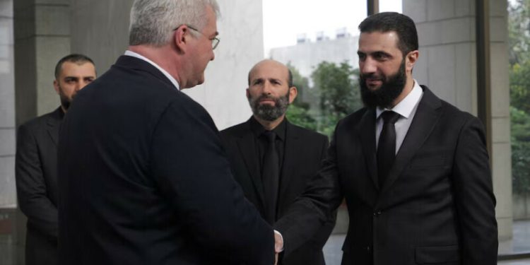 Syria’s de facto leader hosts Ukraine’s foreign minister, SANA says