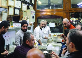 on monday hundreds turned up at bakdash many of them fighters fresh from the battlefield photo reuters