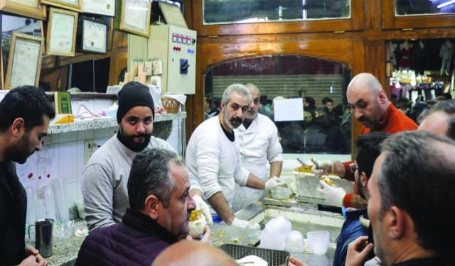 on monday hundreds turned up at bakdash many of them fighters fresh from the battlefield photo reuters