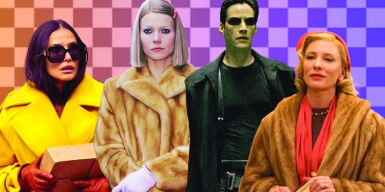 rain fur or leather cinema s coats do more than just keep warm photo file