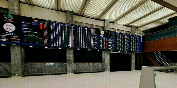 Buying continues at PSX, KSE-100 gains 574 points