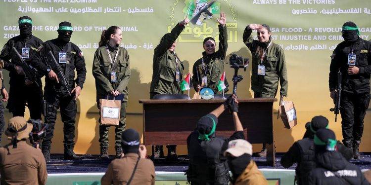 Hamas frees four Israeli hostages to Red Cross in Gaza