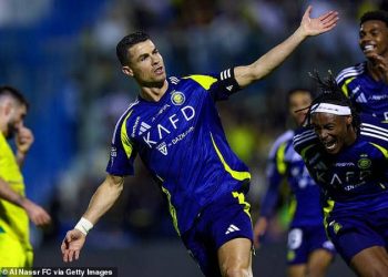 Cristiano Ronaldo Hits 100 Goal Contributions for Al-Nassr in 92 Matches