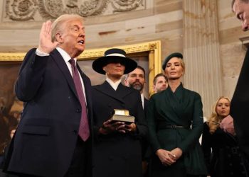 Donald Trump Takes Oath as 47th President of United States