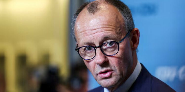 German opposition’s chancellor candidate backs free trade talks with Trump