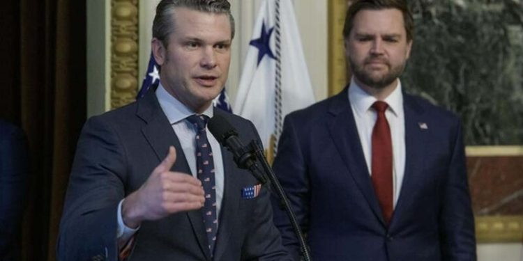 Hegseth sworn in as US defense secretary