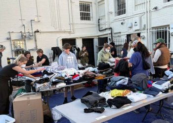 Hollywood celebrities clear their closets for fire aid