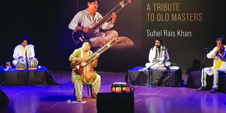 suhel covered songs from legendary artists such as lata mangeshkar mohammad rafi and father rais khan photo file