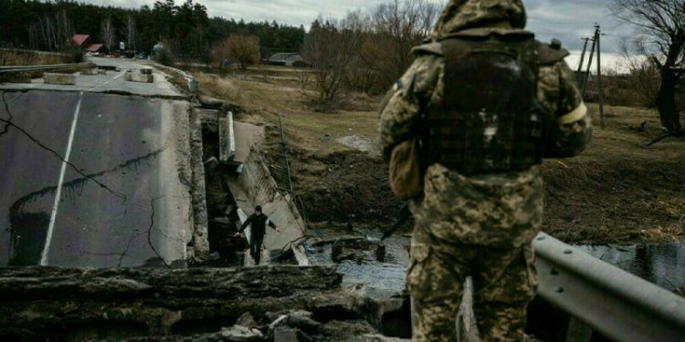 Russia says Kyiv’s forces killed 22 people in occupied village