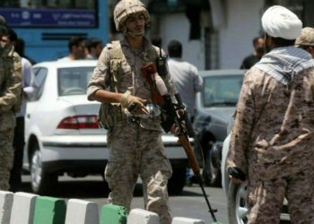 Thousands of armed militia in Iran march against ‘threats’